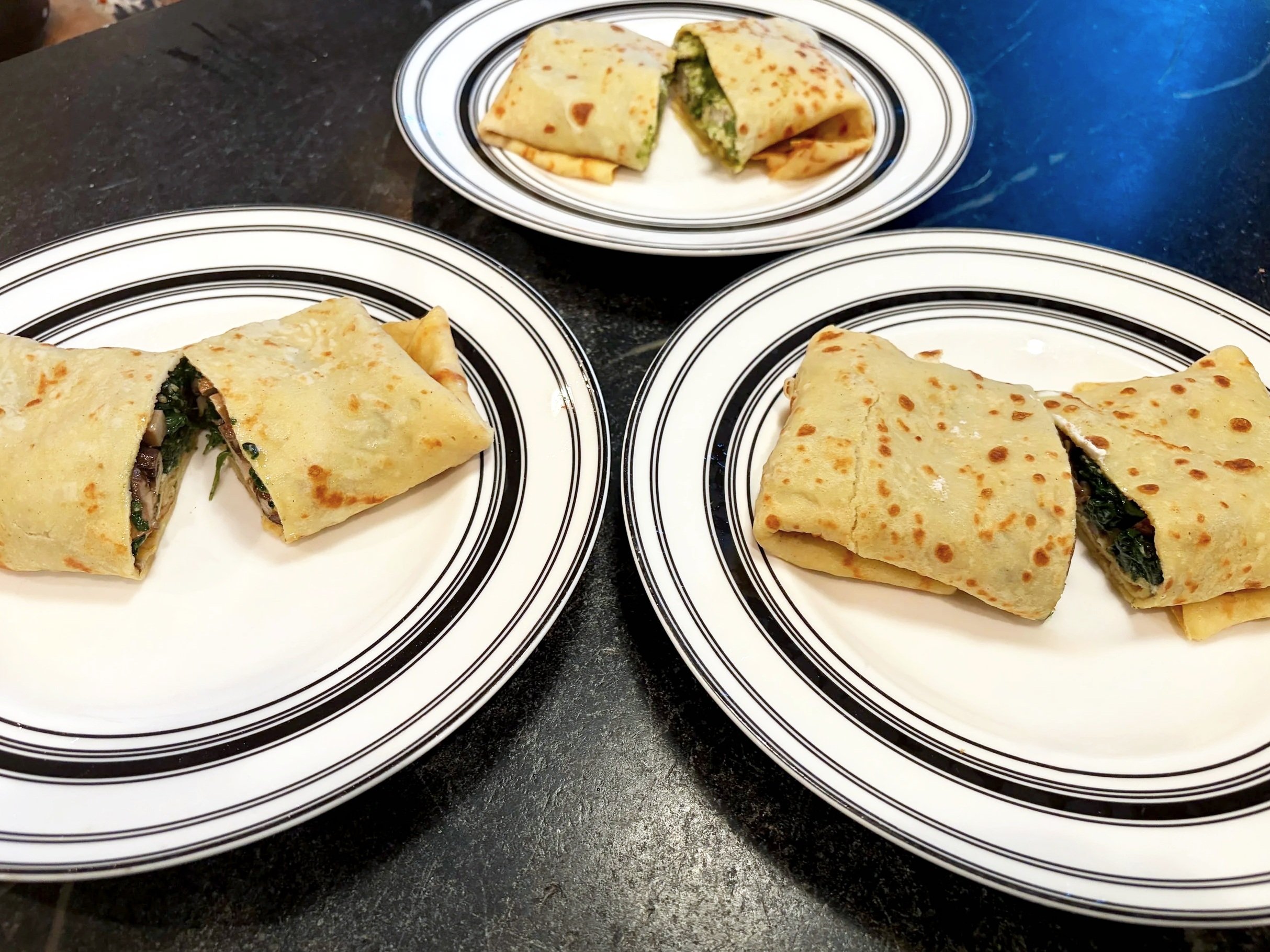 Gluten and Dairy Free Crepes.