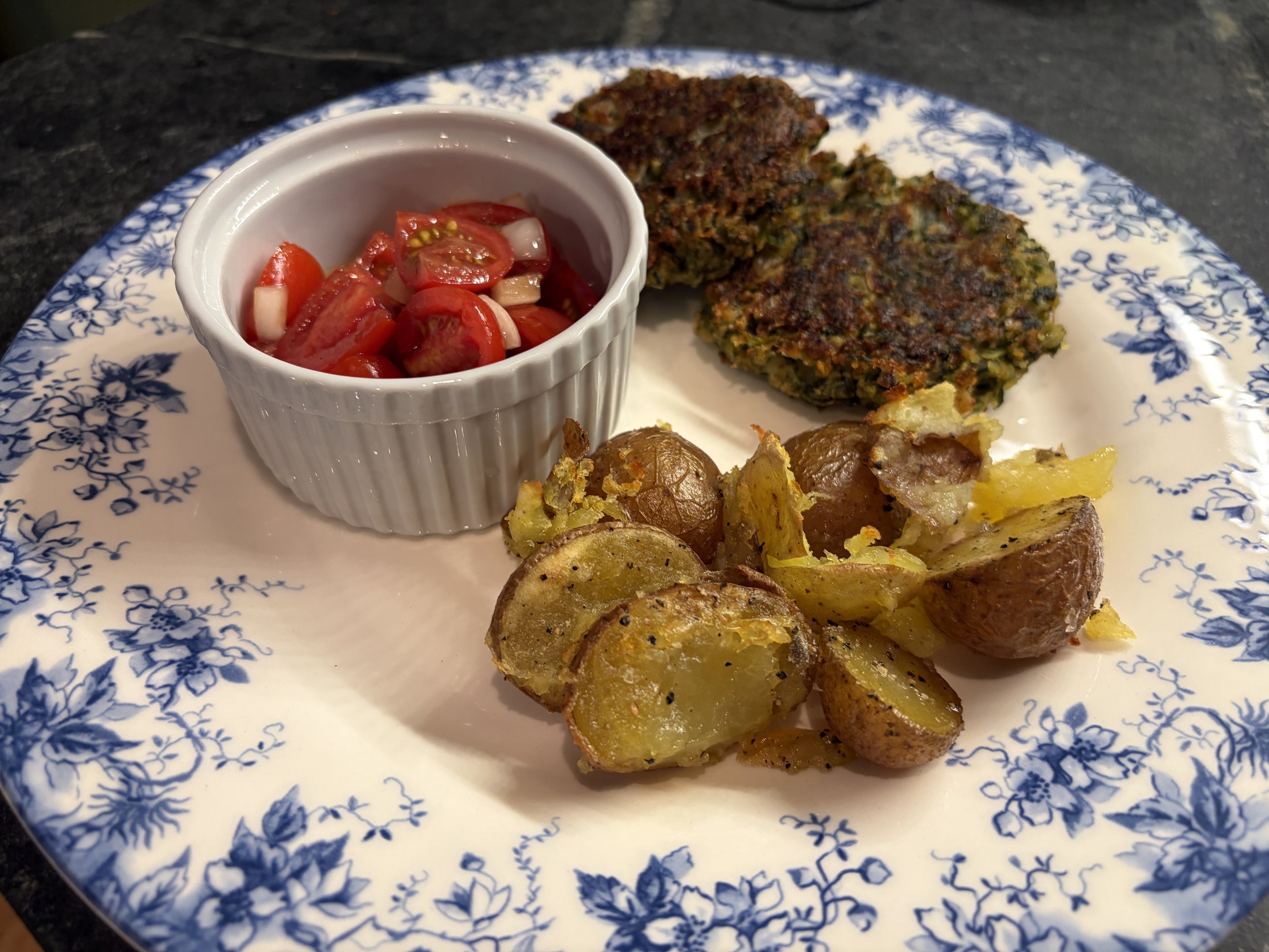 Crispy Spinach Patties 