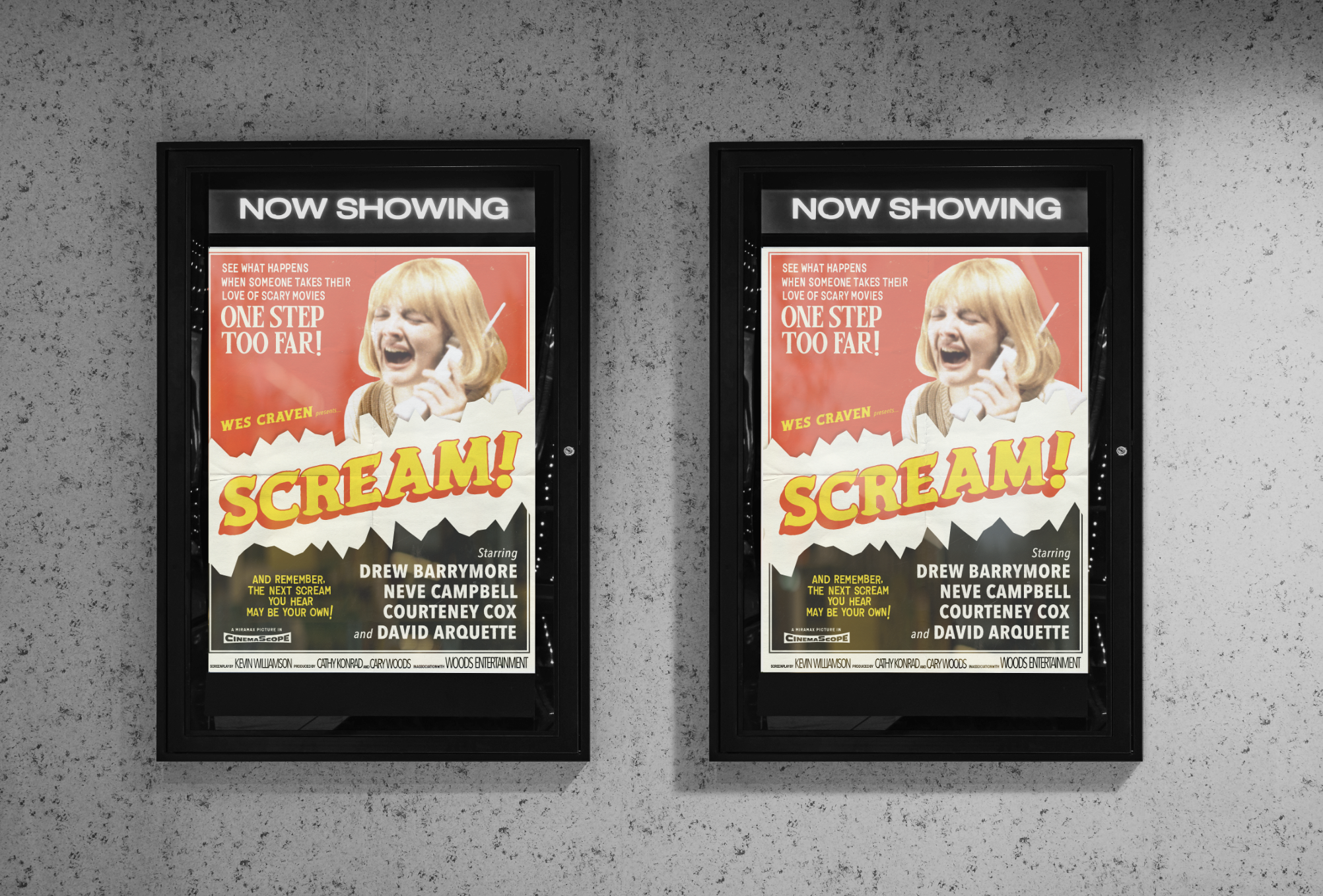 Scream Film Poster Design