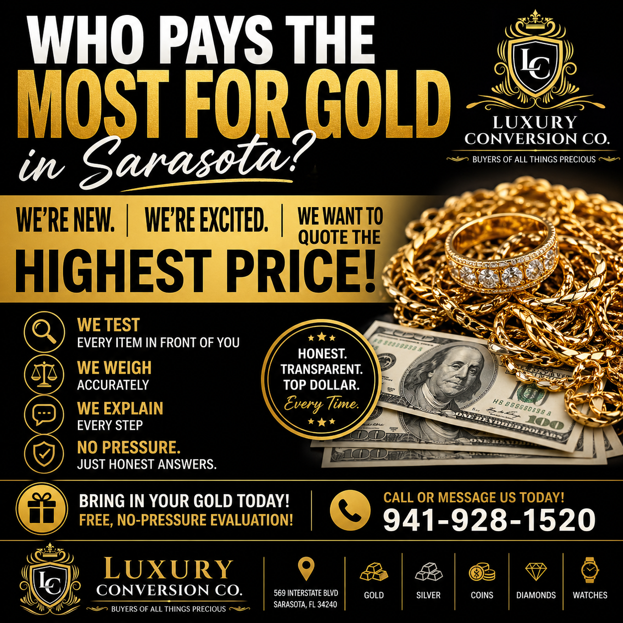 Who Pays the Most for Gold in Sarasota?