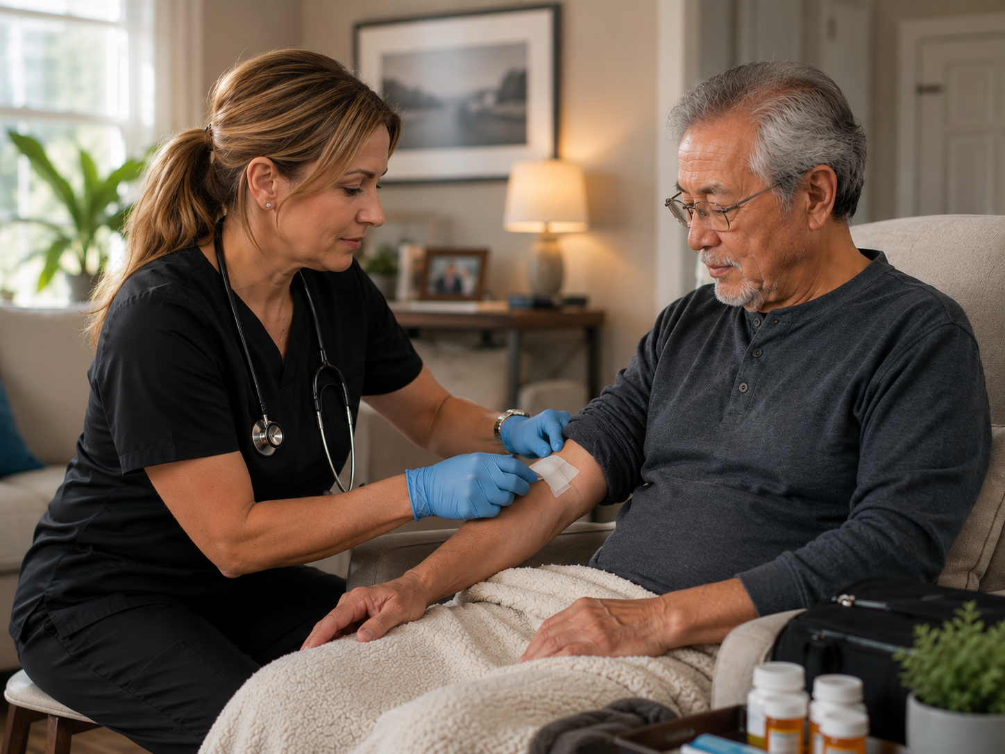 Nursing support at home