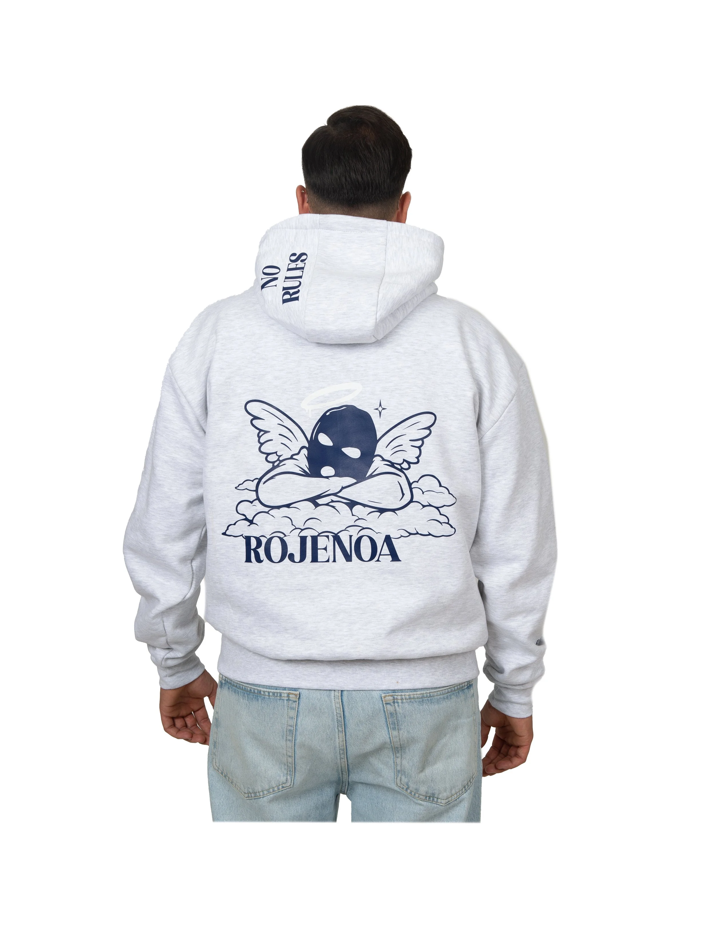 Angel Hoodie Grau