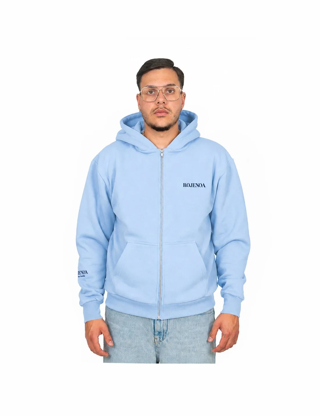 Zipper Powder Blue – sin limites