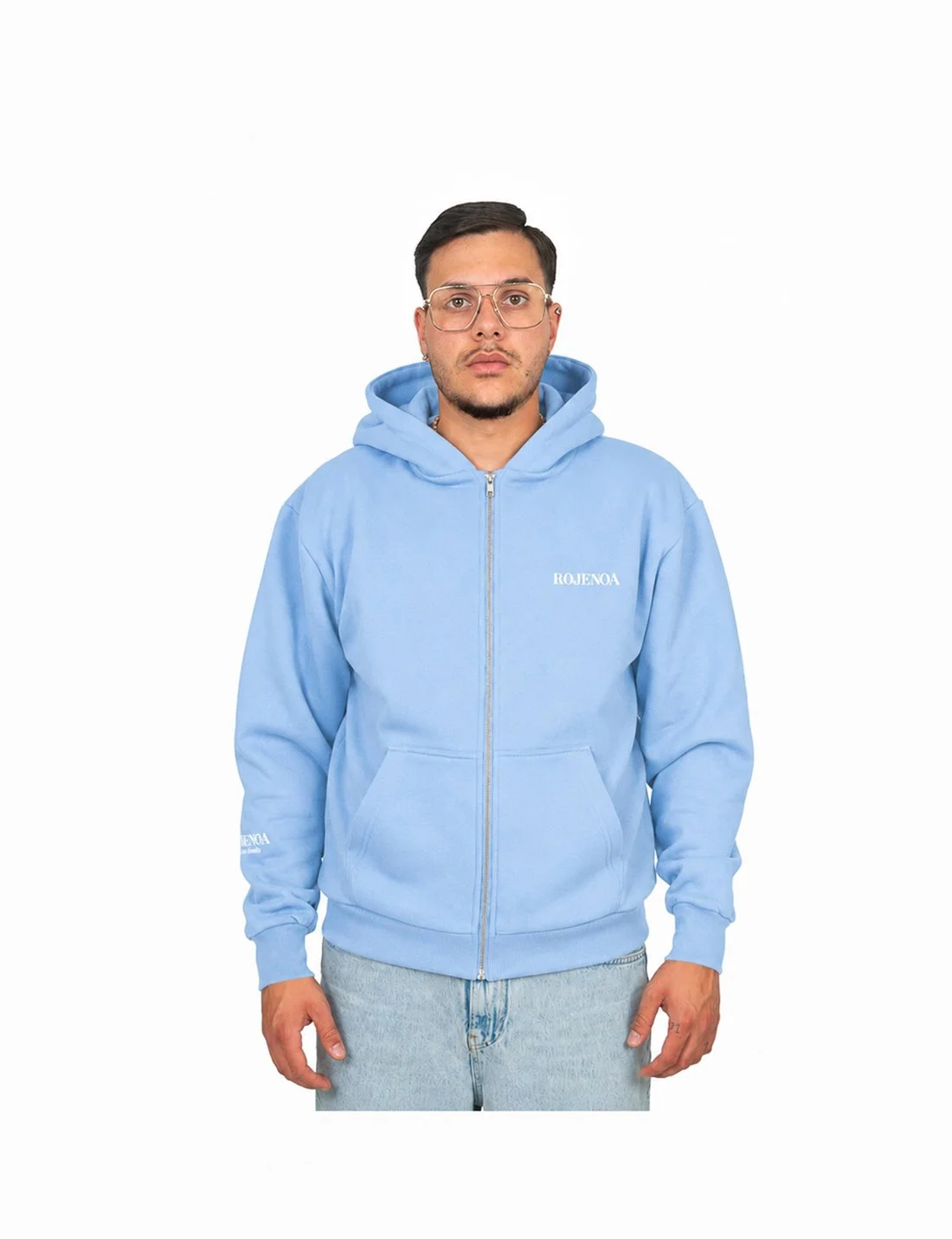 Zipper Powder Blue – Engel