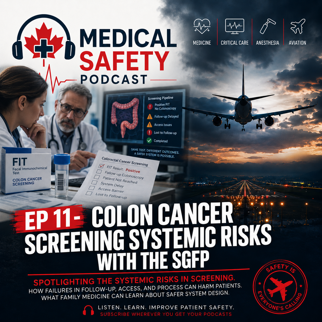 Ep 11 - Colon Cancer Screening Systemic Risks with the SGFP