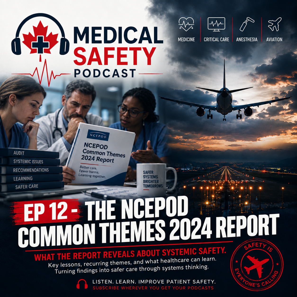 Ep 12 - The NCEPOD Common Themes 2024 Report