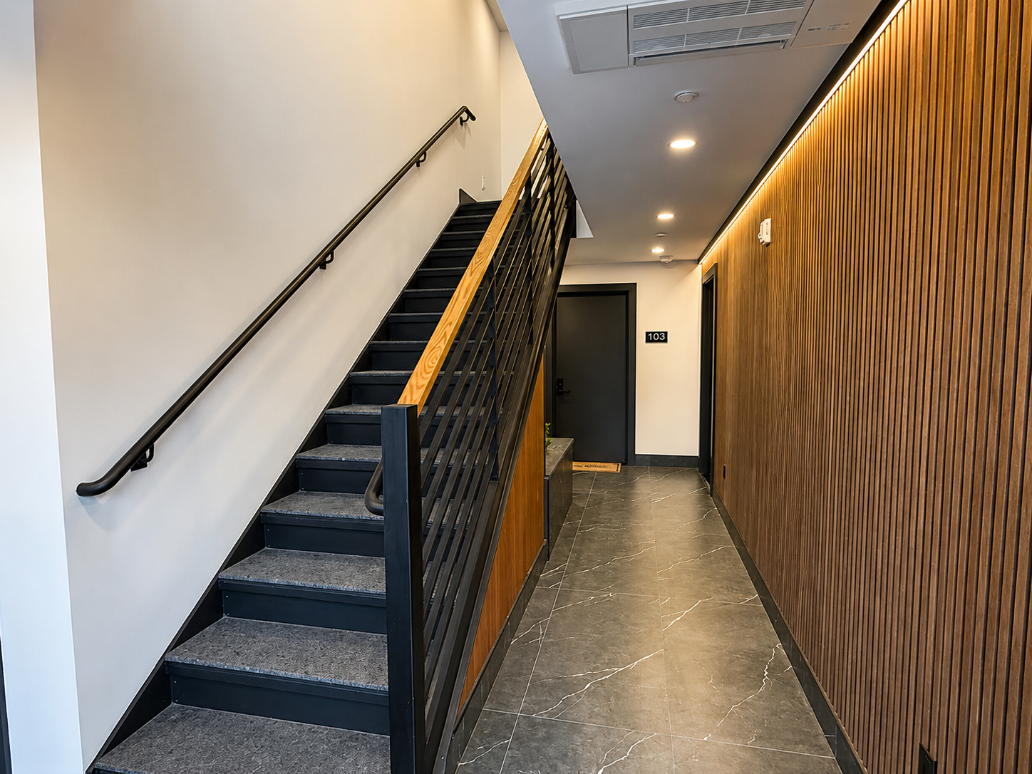 Interior view of Lobby - Pleasantville Apartments