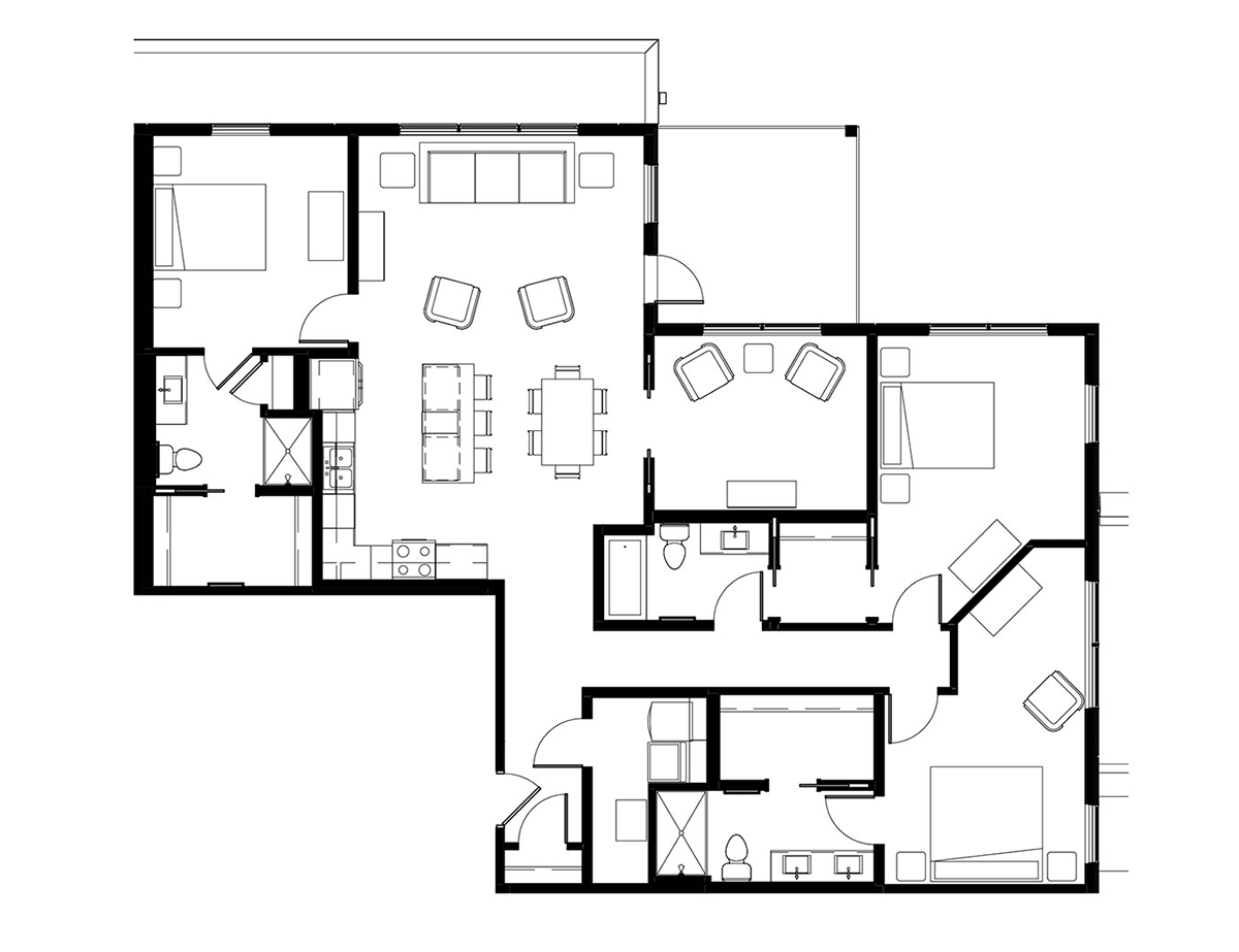 3D floor plan