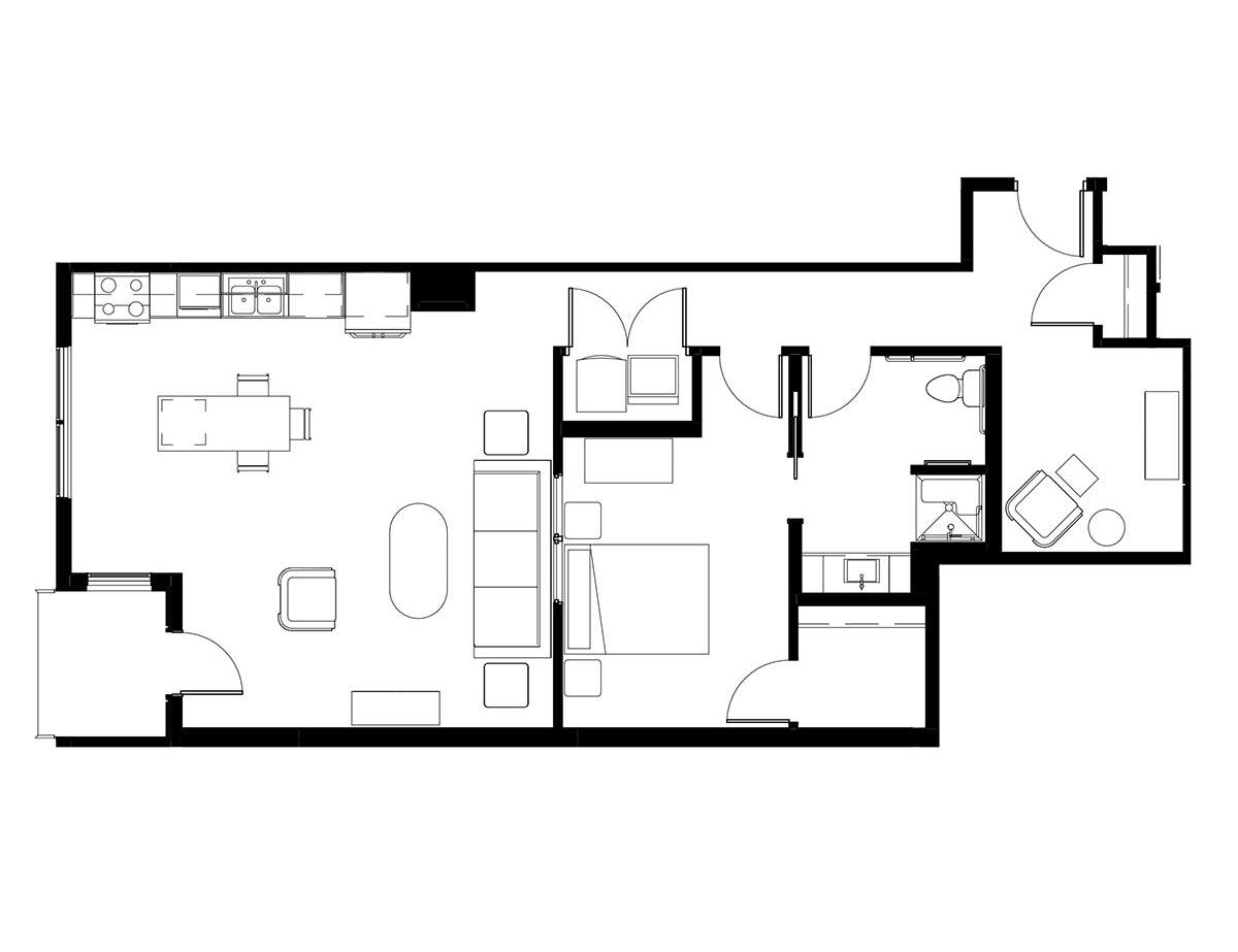 1G.1 Type A floor plan