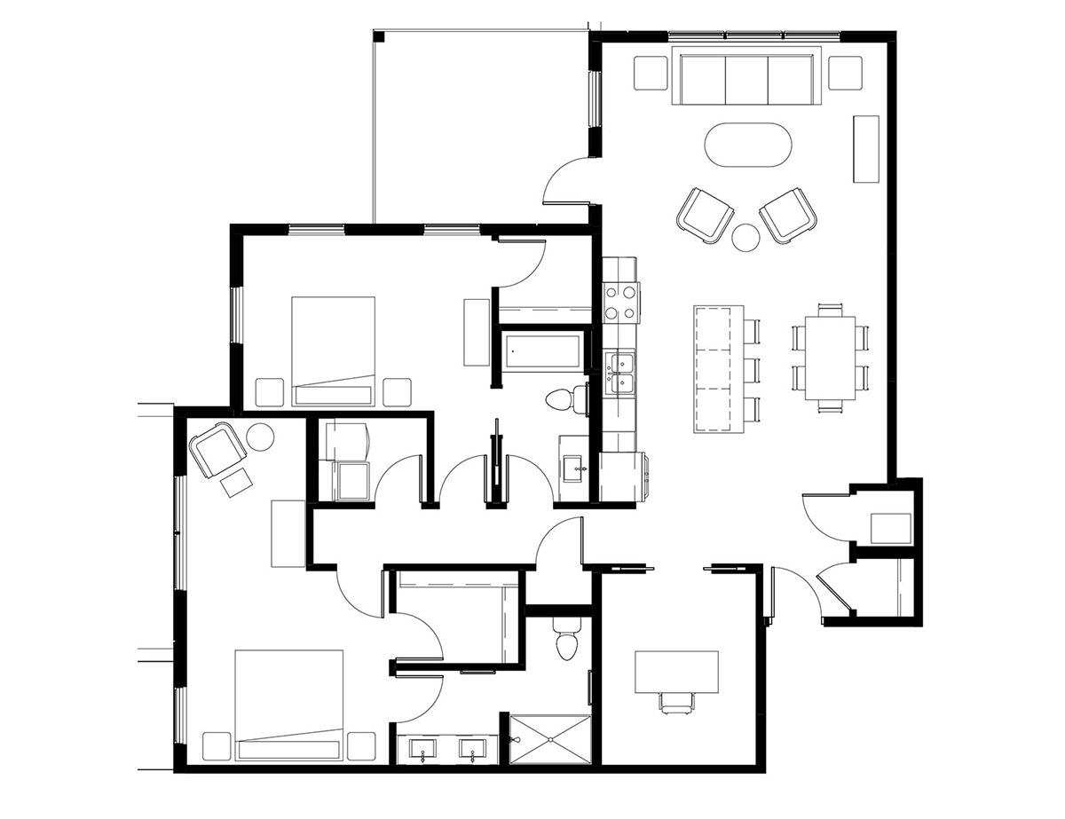 2F floor plan