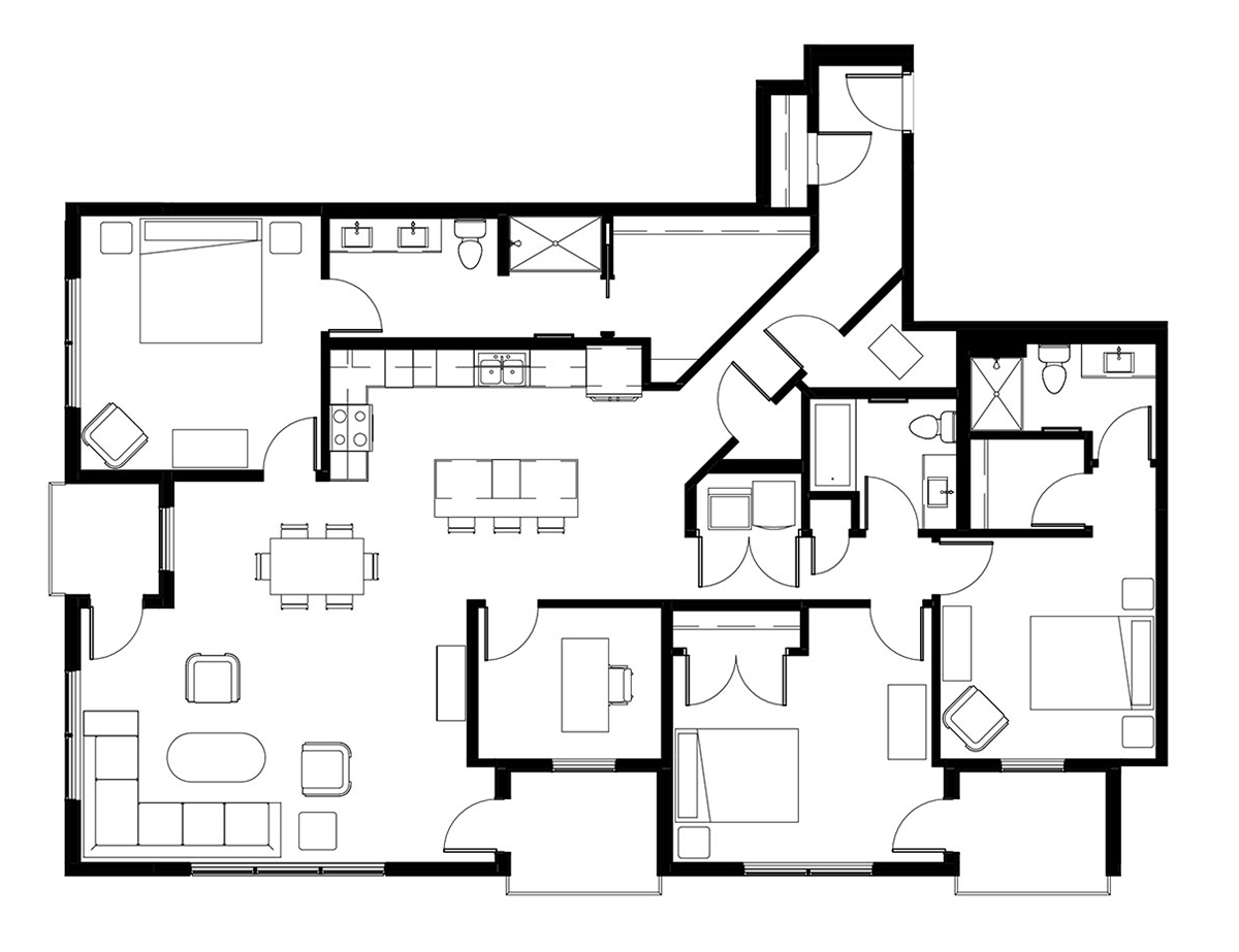 3C floor plan