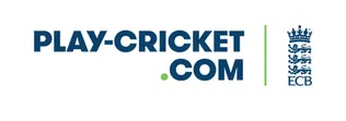 Logo of PLAY-CRICKET.COM with ECB crest