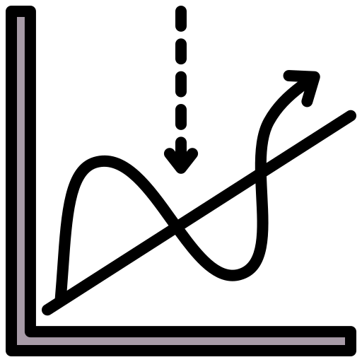 Black silhouette of a dog against a white background.