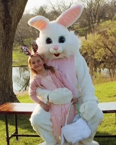 Pictures with the Easter Bunny