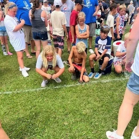 4th of July Frog Jump Contest