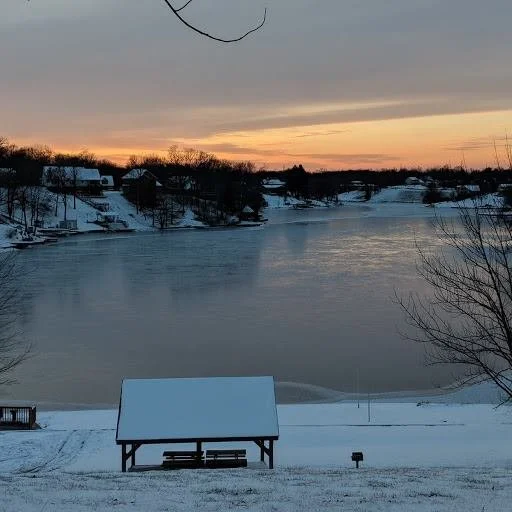 Winter on the Lake 