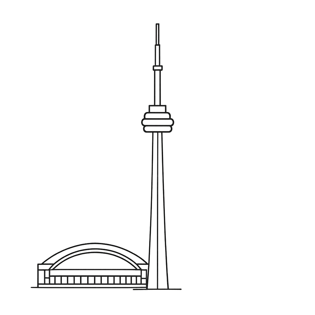 Geometric drawing of an outline square with sections divided by vertical, horizontal, and diagonal lines.