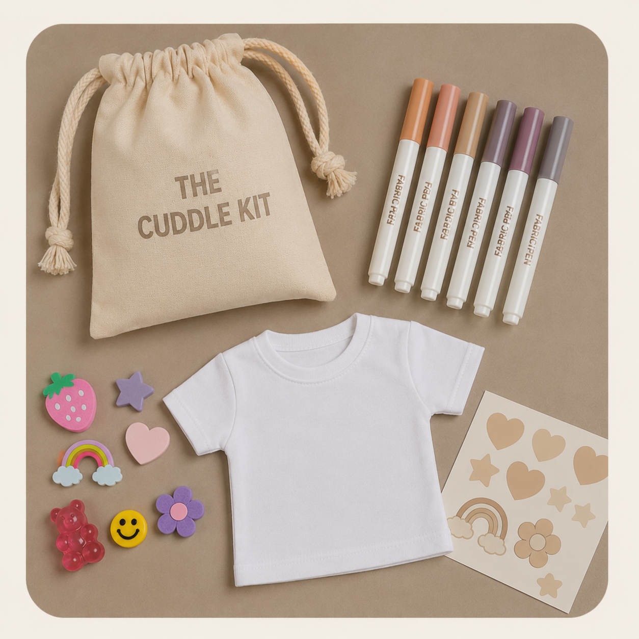 Decorate Your Cuddly T-Shirt Pack