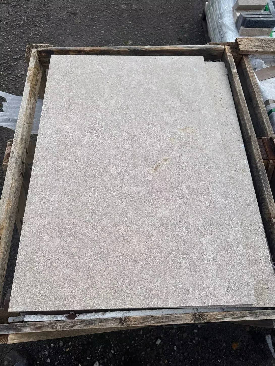 Sinai Pearl Beige Sand Etched & Sawn Edges