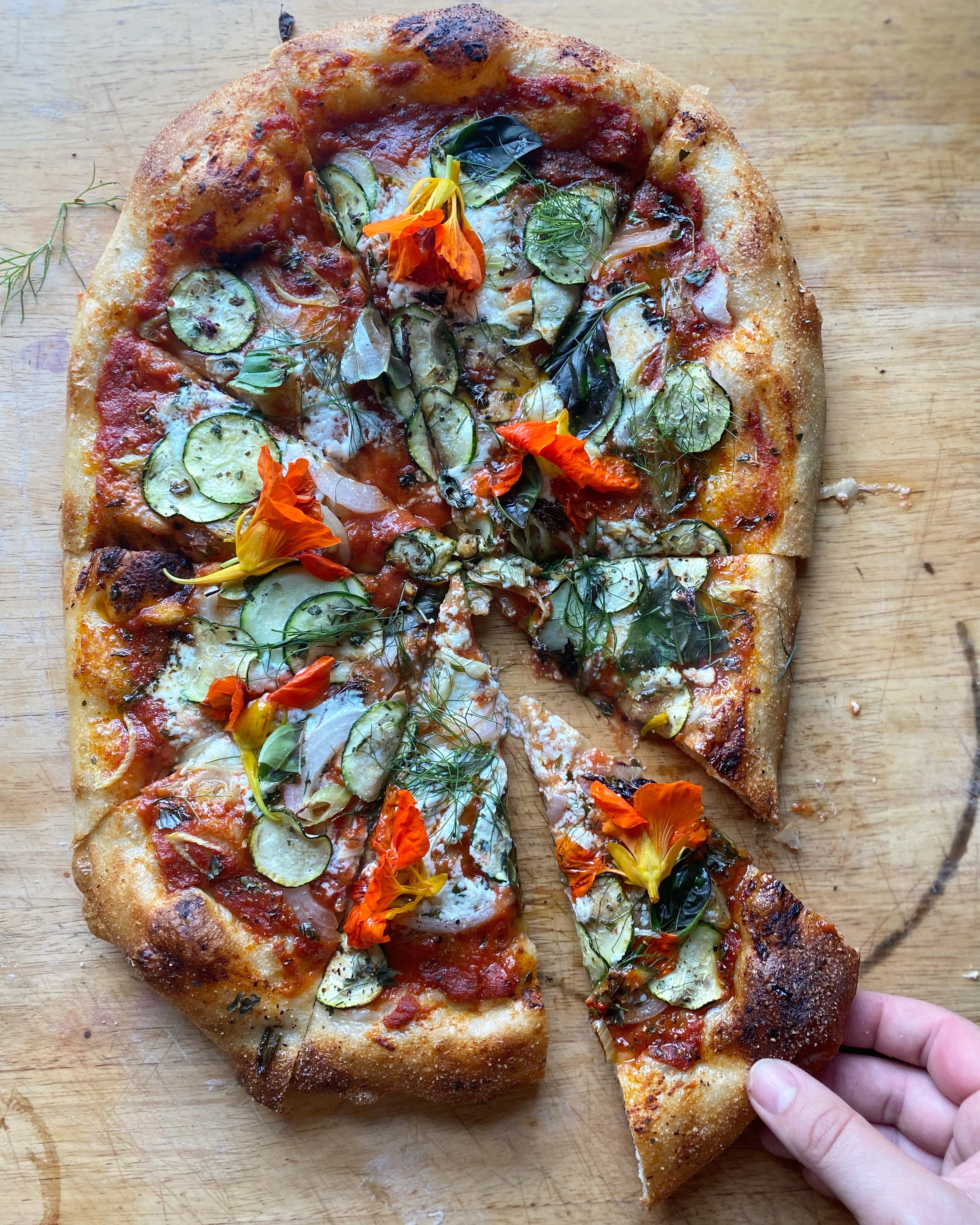 6:30 reservation Pizza on the Farm