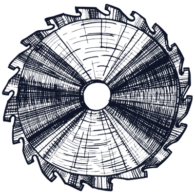 A circular blueprint or technical drawing with detailed lines and measurements, resembling a mechanical or engineering diagram.
