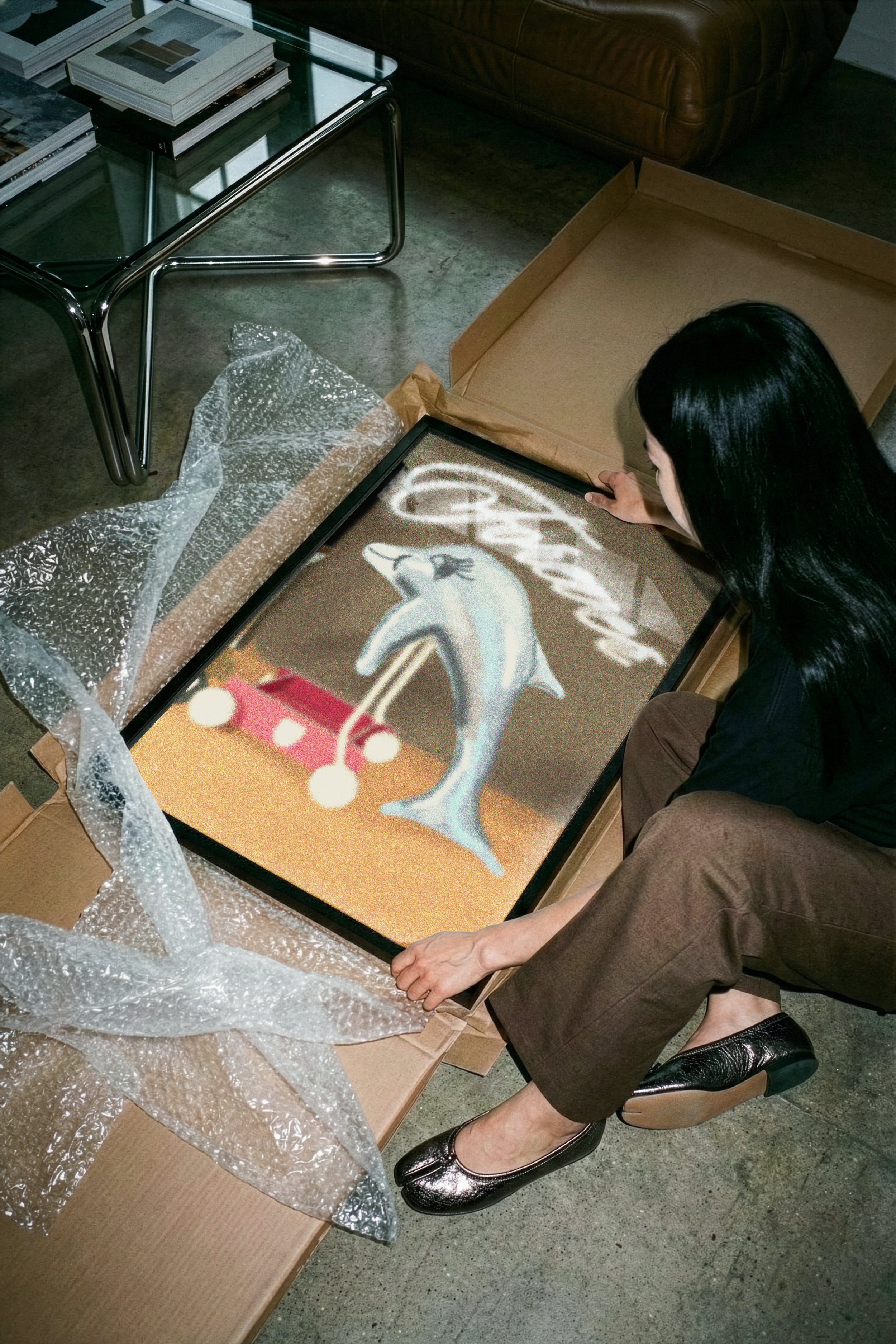 Forever_dolphin_Unboxing on the floor.jpg