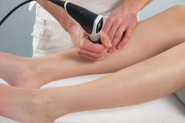 Shockwave Therapy for treating the shin