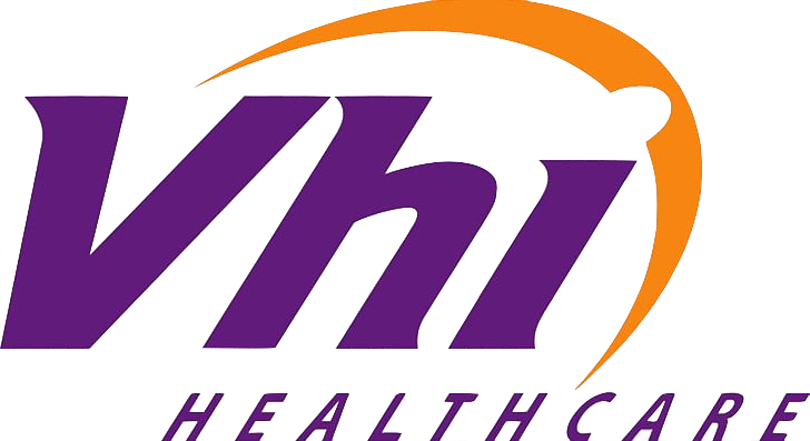 Logo with purple text 'VHH' and orange swoosh, with smaller purple text 'HEALTH CARE' underneath.