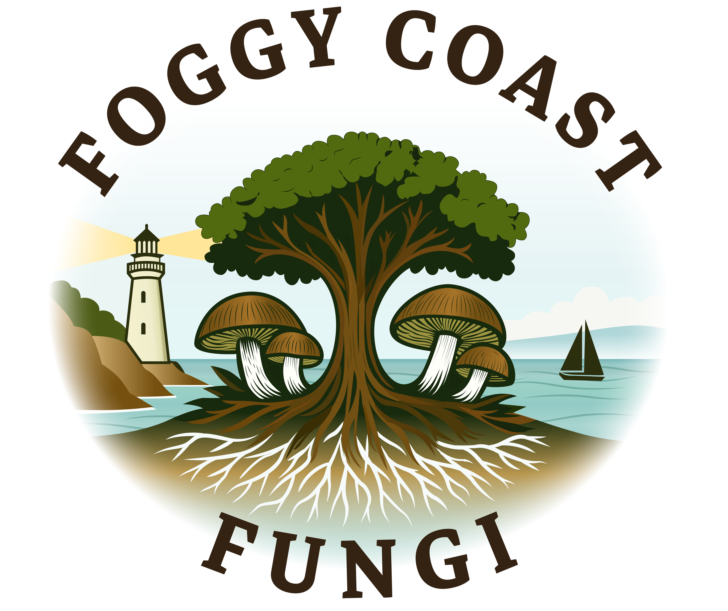 Foggy Coast Fungi logo