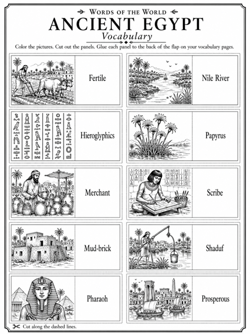 HOP Ancient Egypt Vocabulary Panels.png