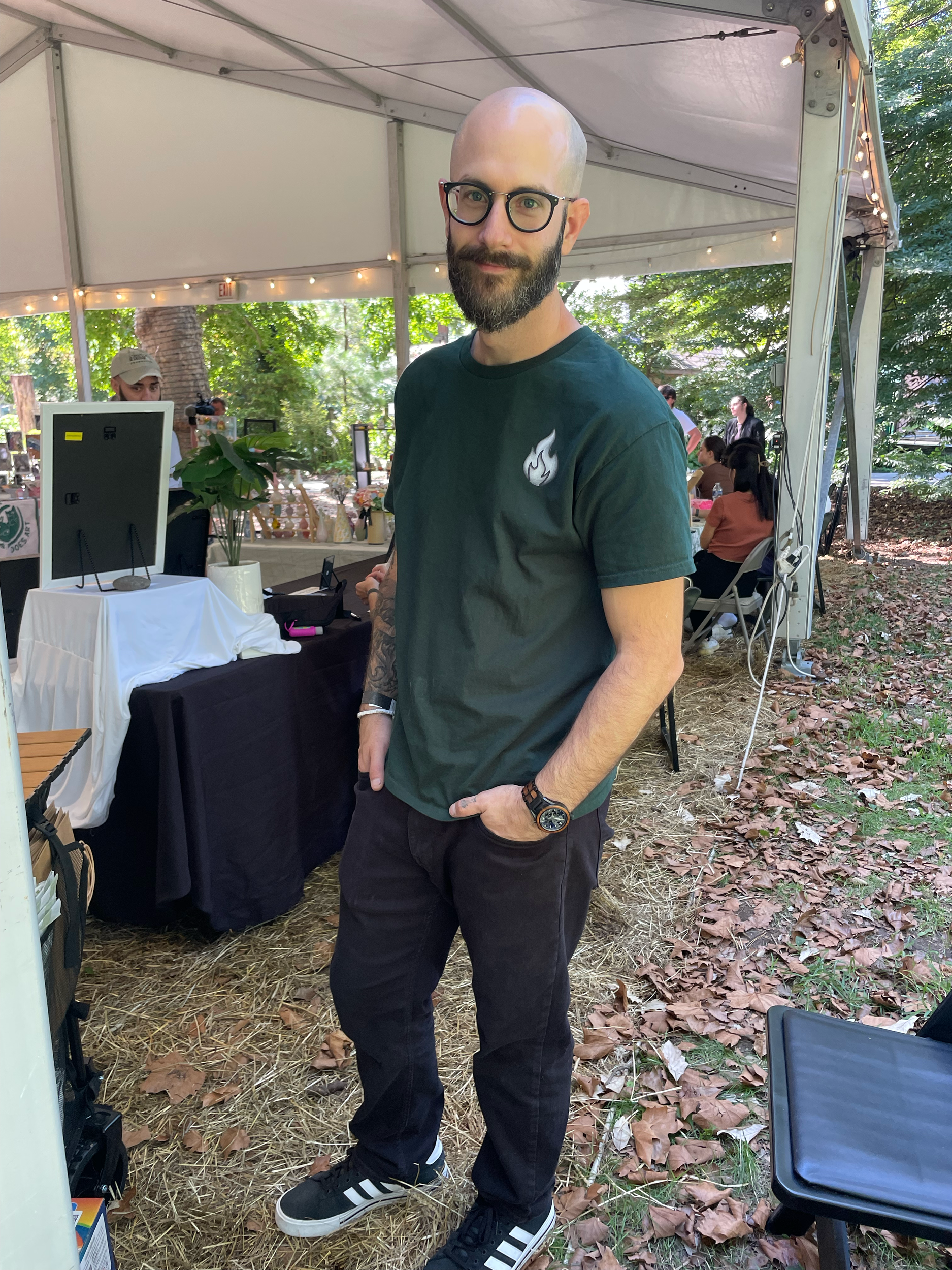 Daniel Cohen, owner of Dark Ember Creations