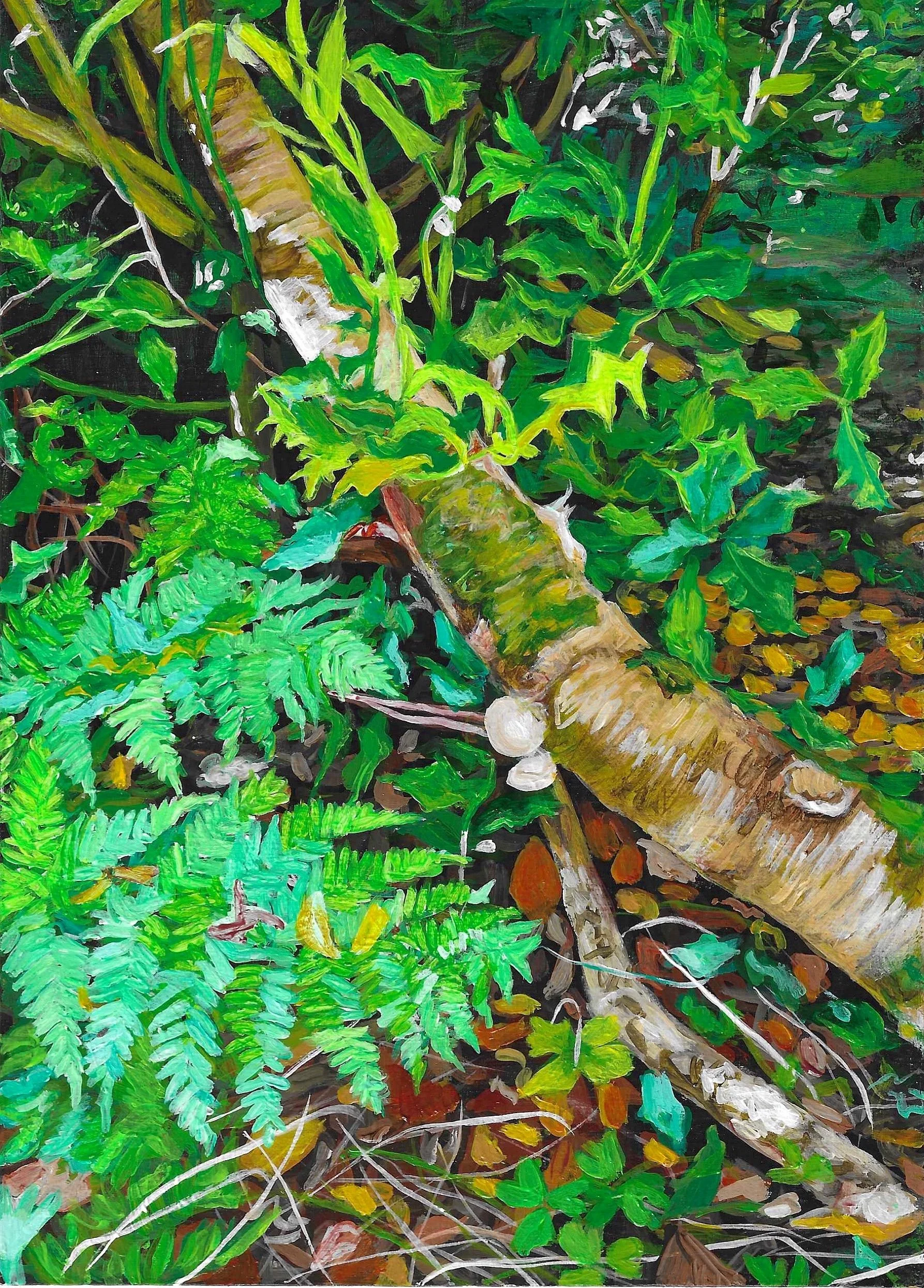 Holly in Sap Green
