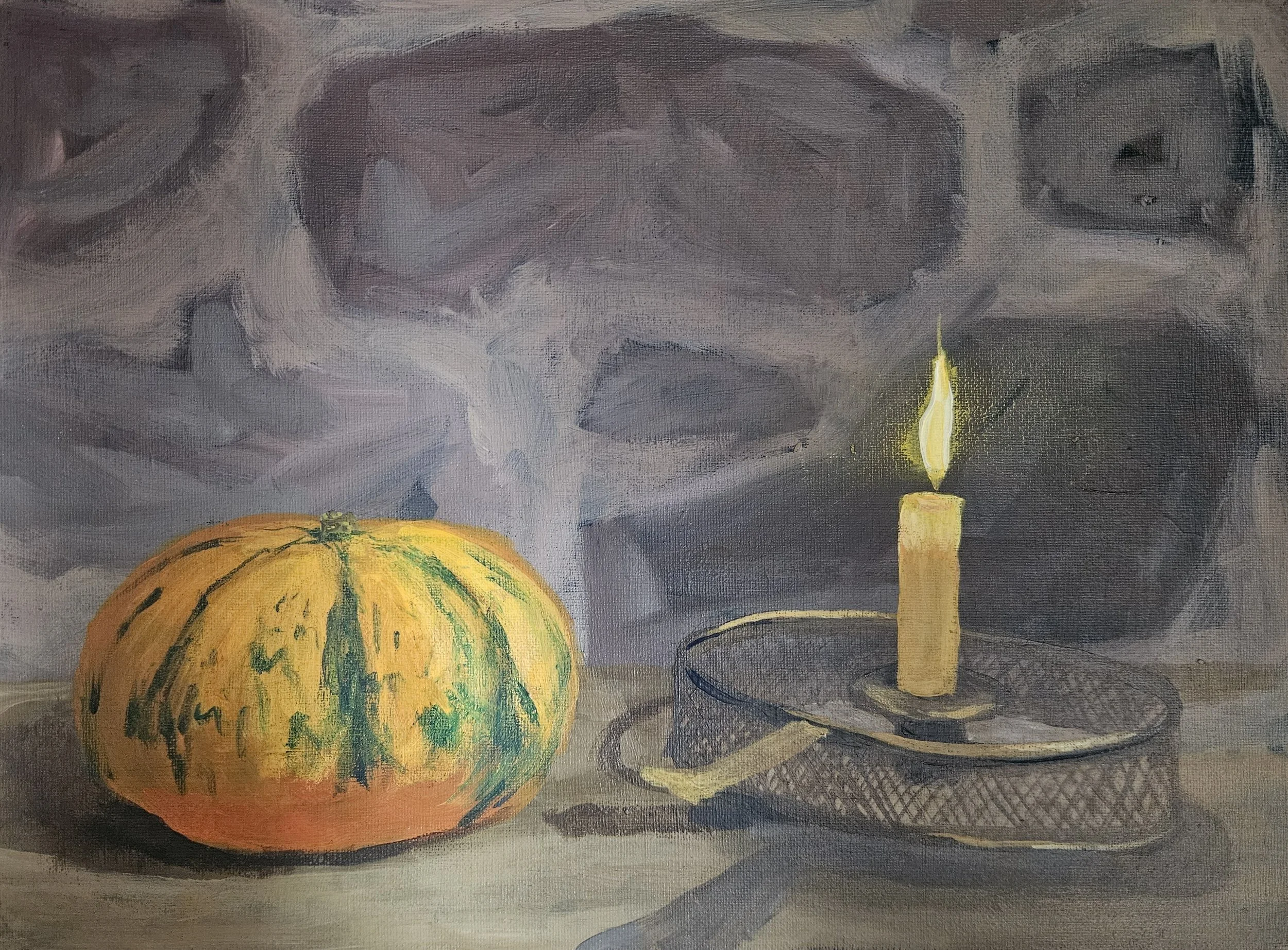 Candle and Squash