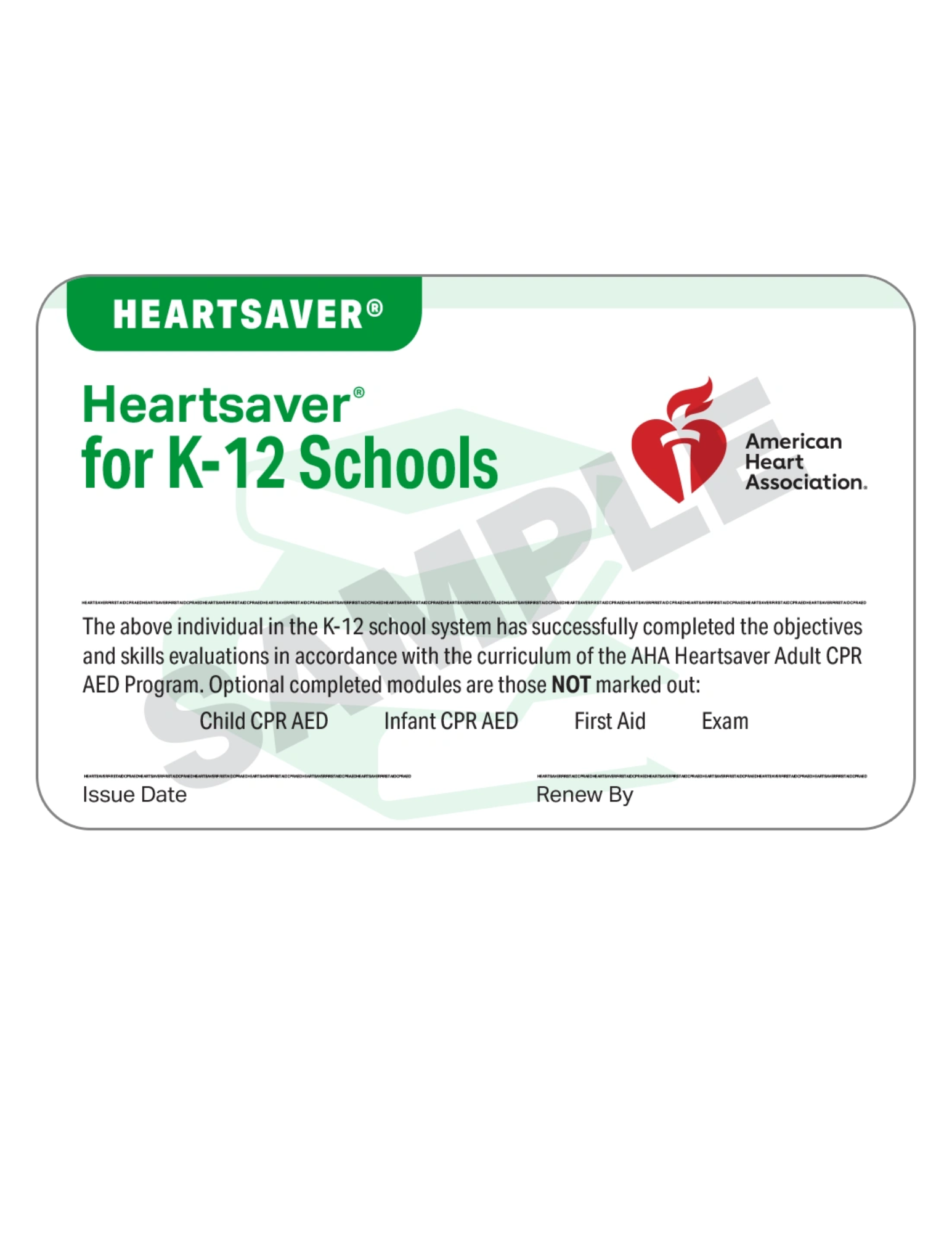 Heartsaver K-12