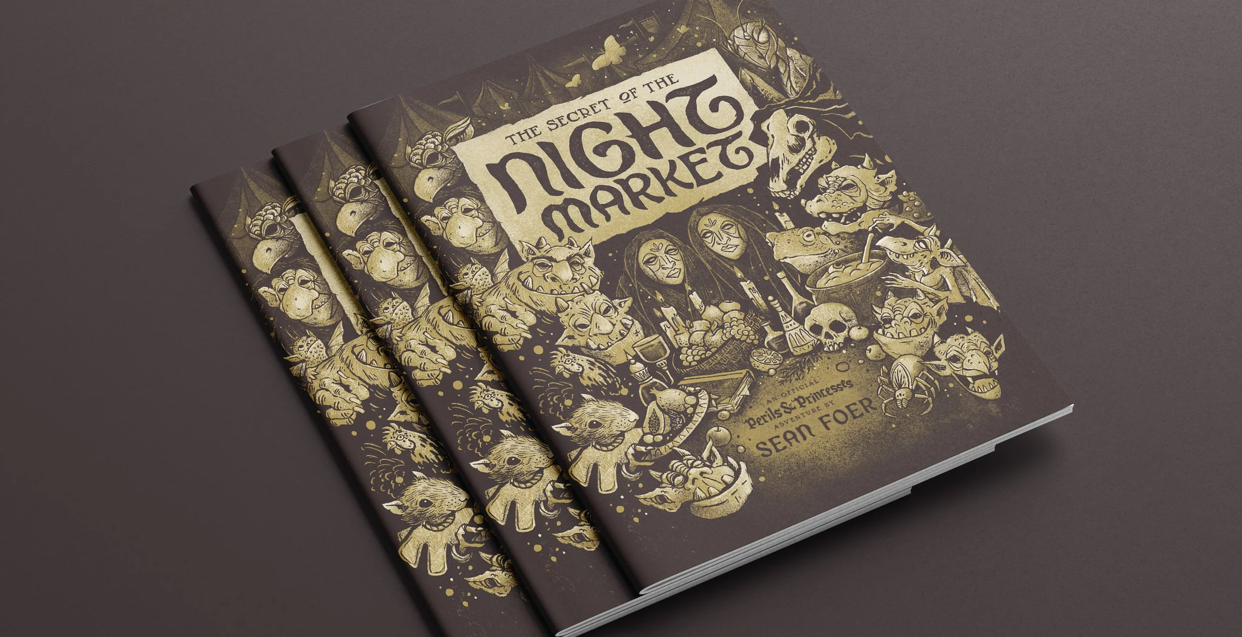 The Secret of the Night Market TTRPG Adventure