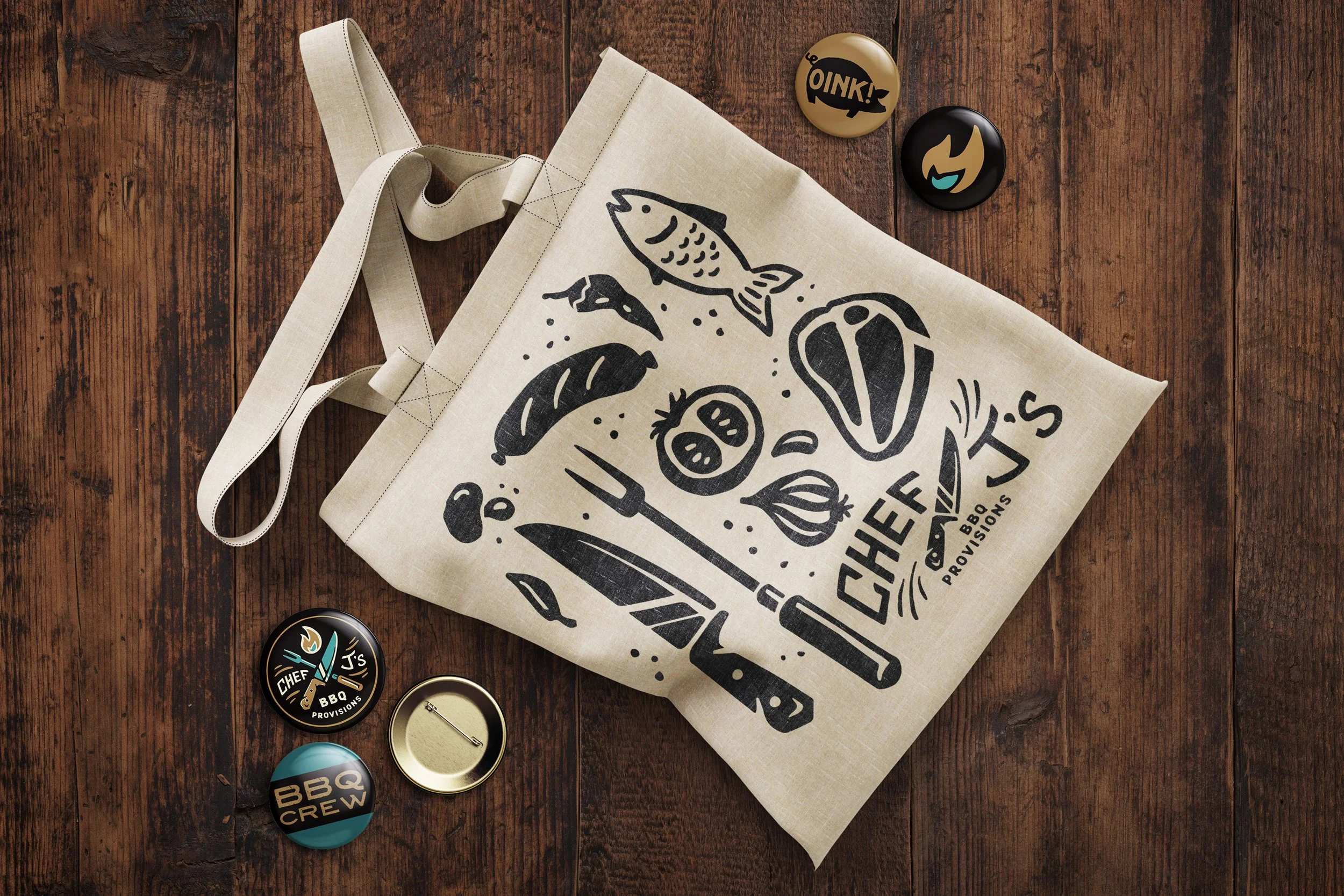Chef J's Branding + Packaging