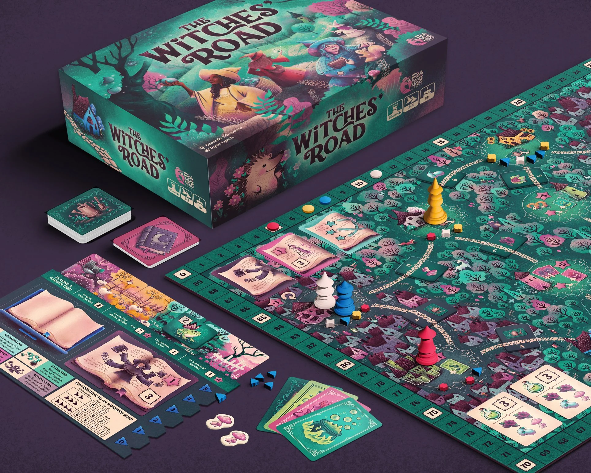 The Witches' Road Board Game