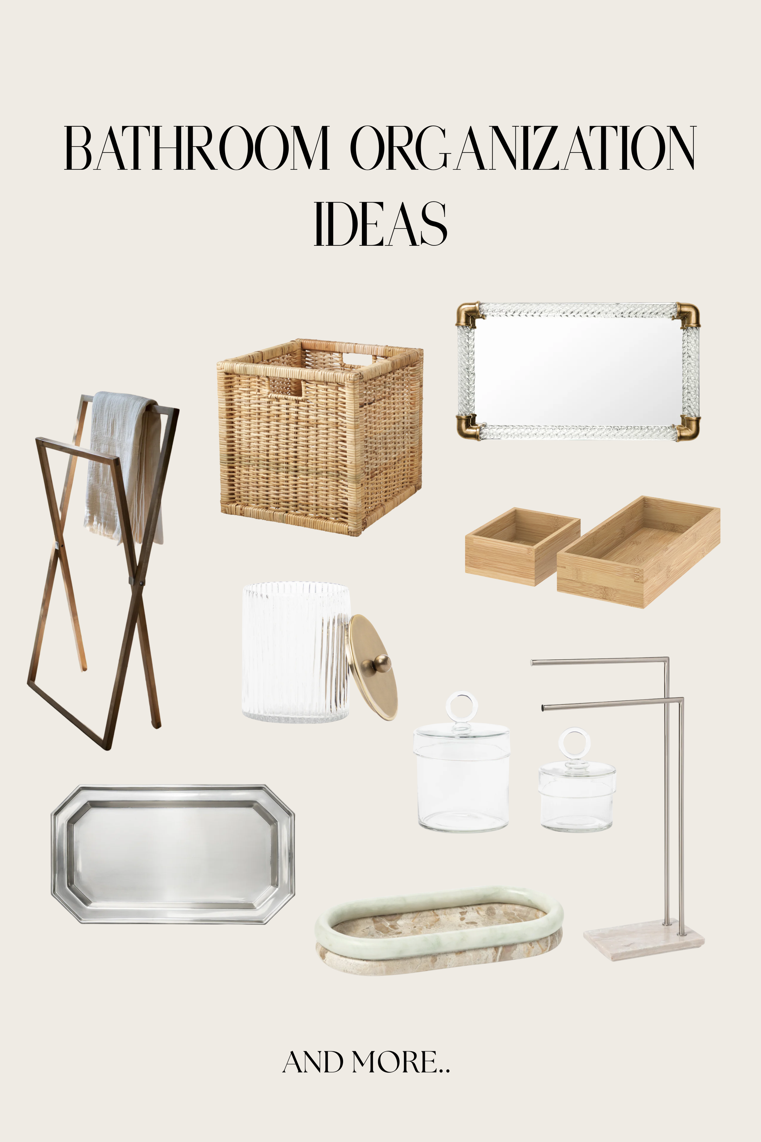 Bathroom Organization Ideas That Look Beautiful