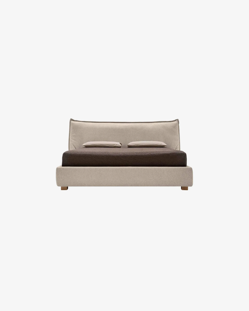 Softly Upholstered Bed