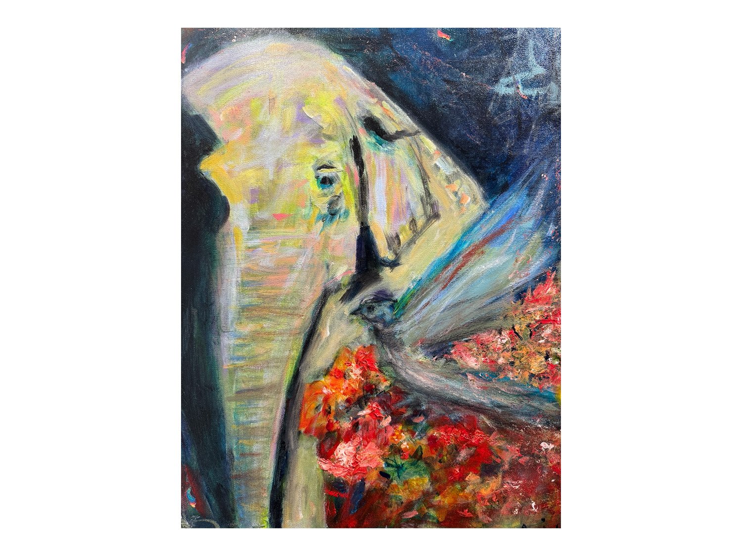 Annie Woodwild elegance, 16x20, oil B.jpg