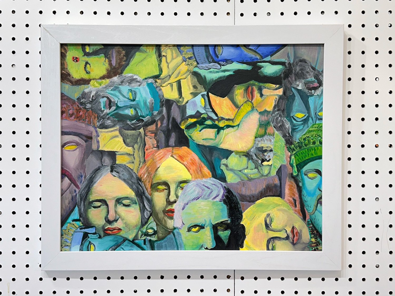 Emmett Fergusson, "Variations", 2024, 16" x 20", oil on canvas panel. $950