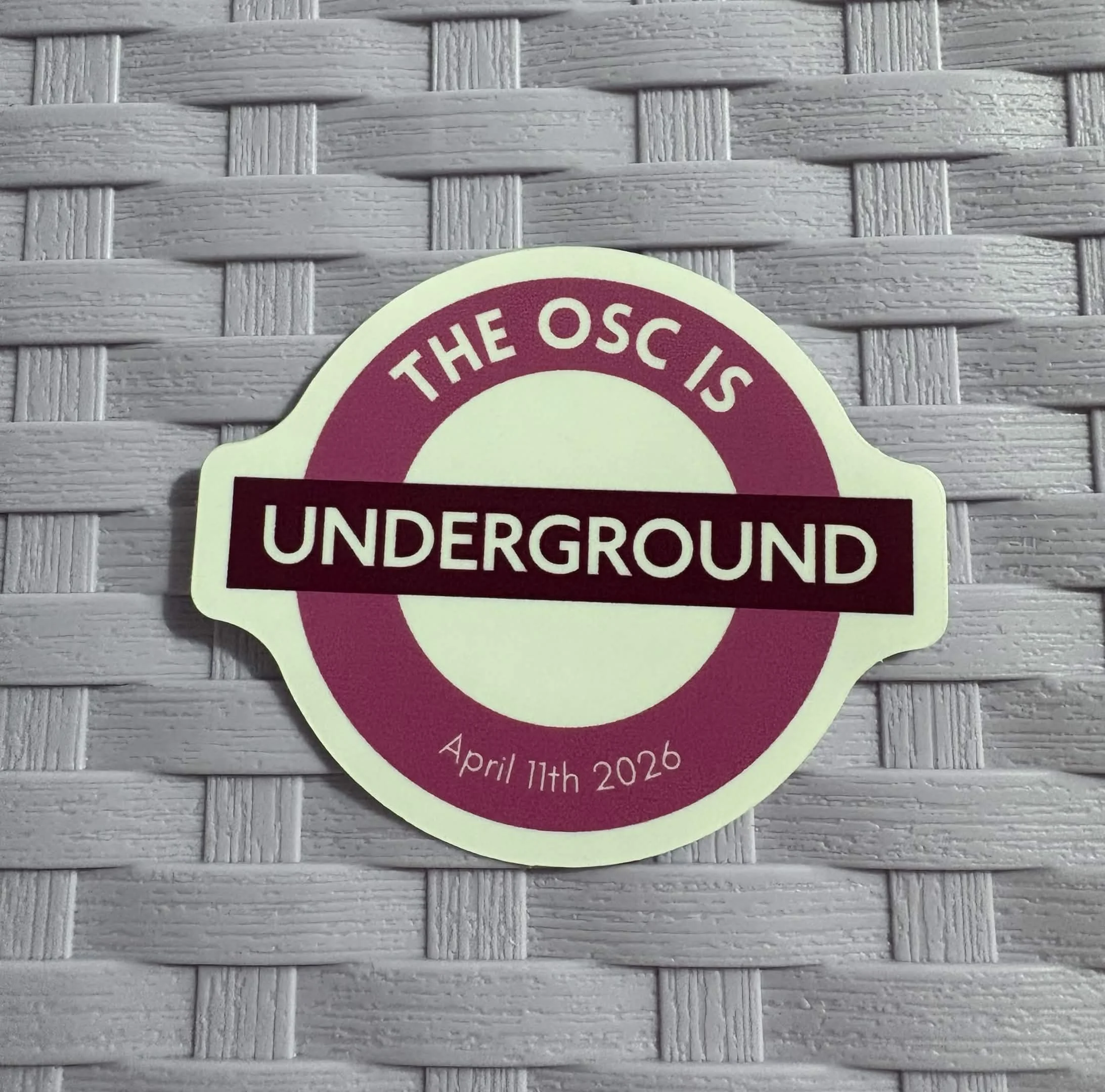 Standard OSC UK Hangout 2026 sticker