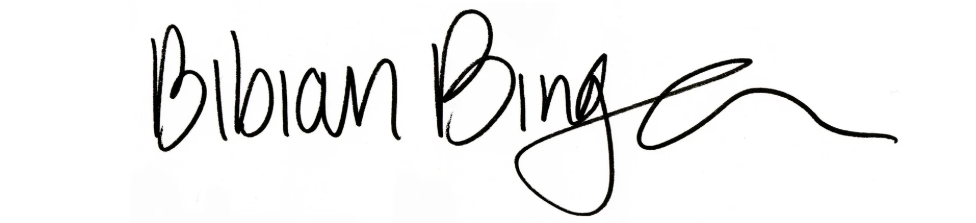 Signature of Blbian Bingen