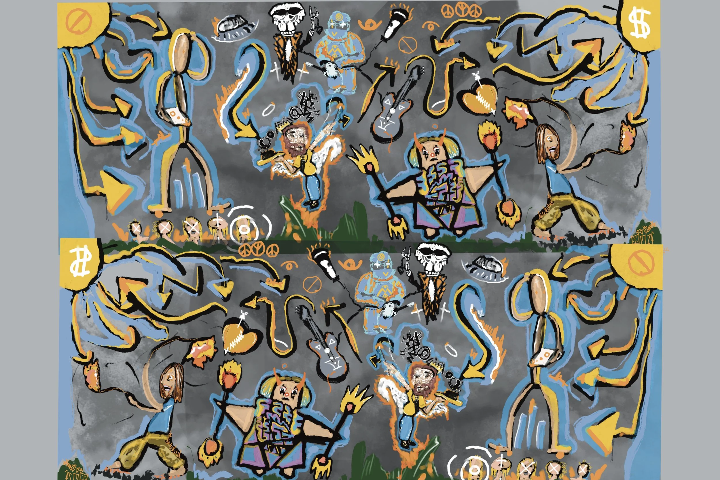 Flow Arts Cave Painting