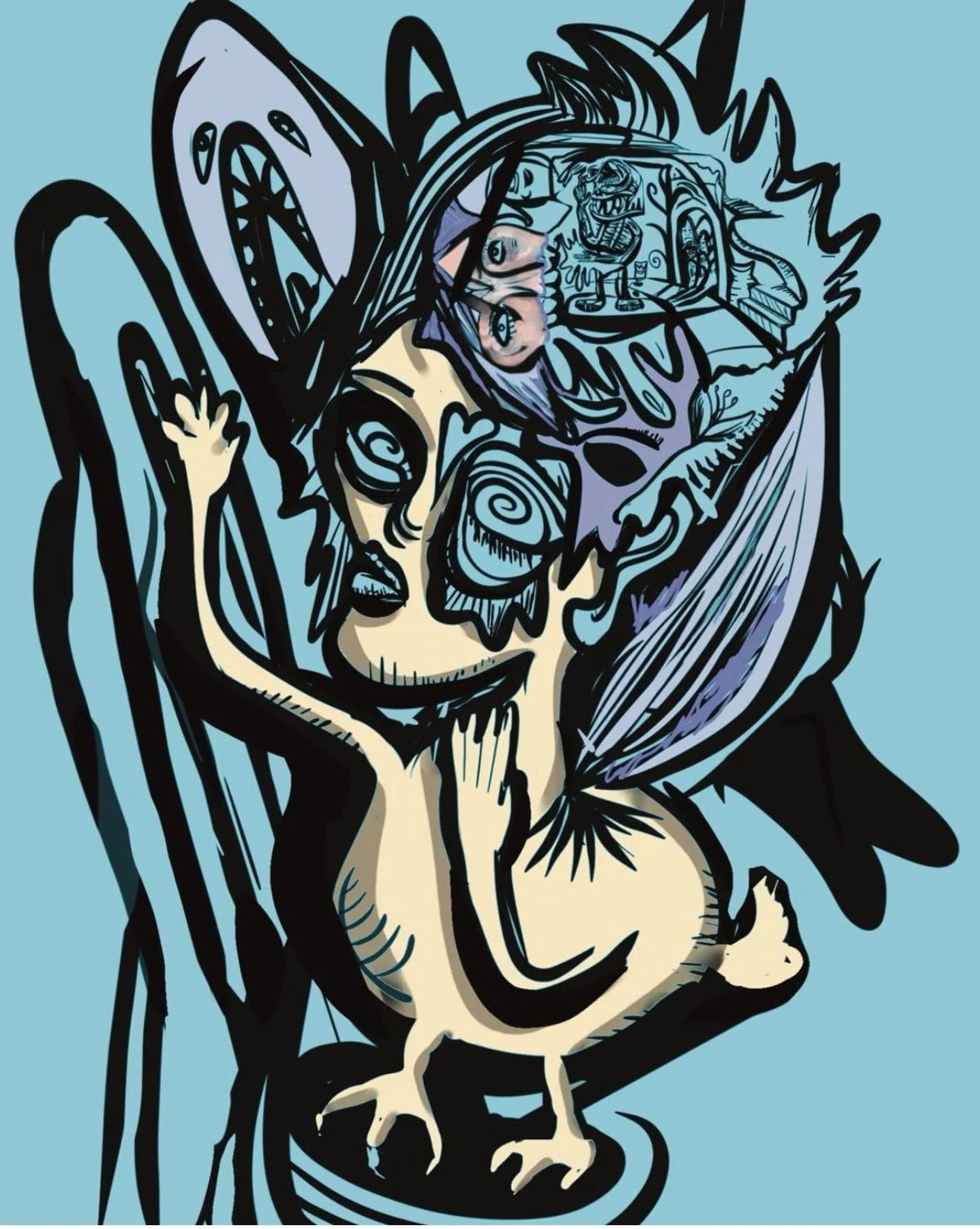 Chicken Conundrum Print