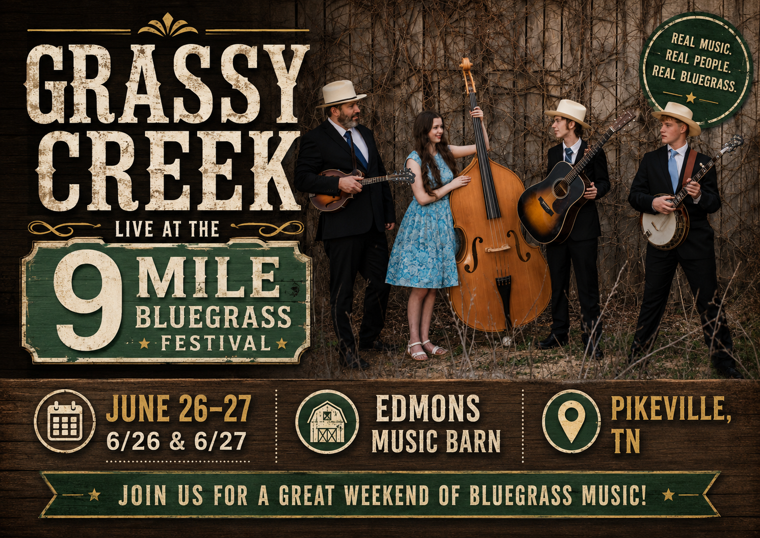 Nine Mile Bluegrass Festival