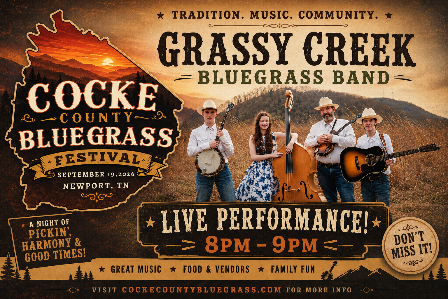 Cocke County Bluegrass Festival