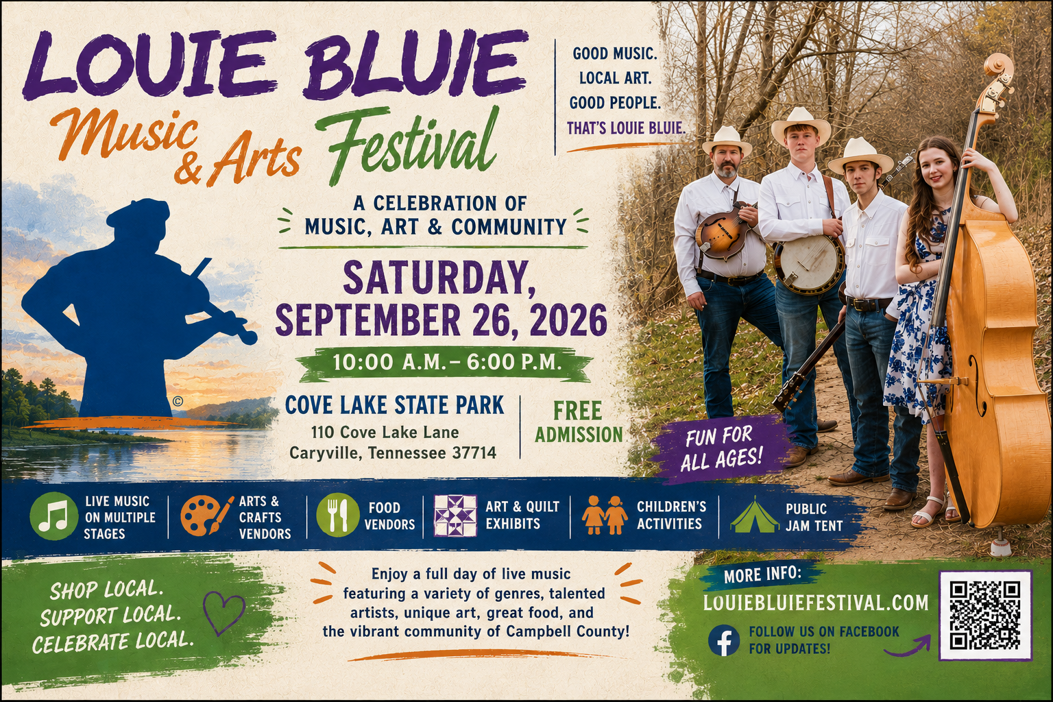 Louie Bluie Music and Arts Festival