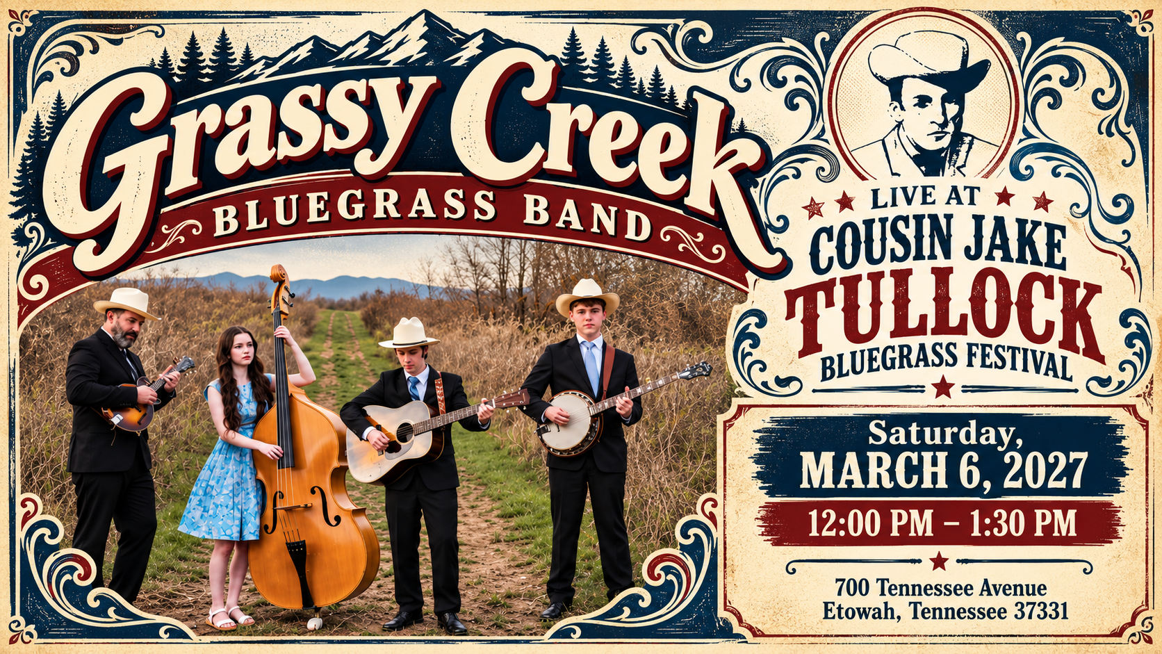 Cousin Jake Tullock Bluegrass Festival