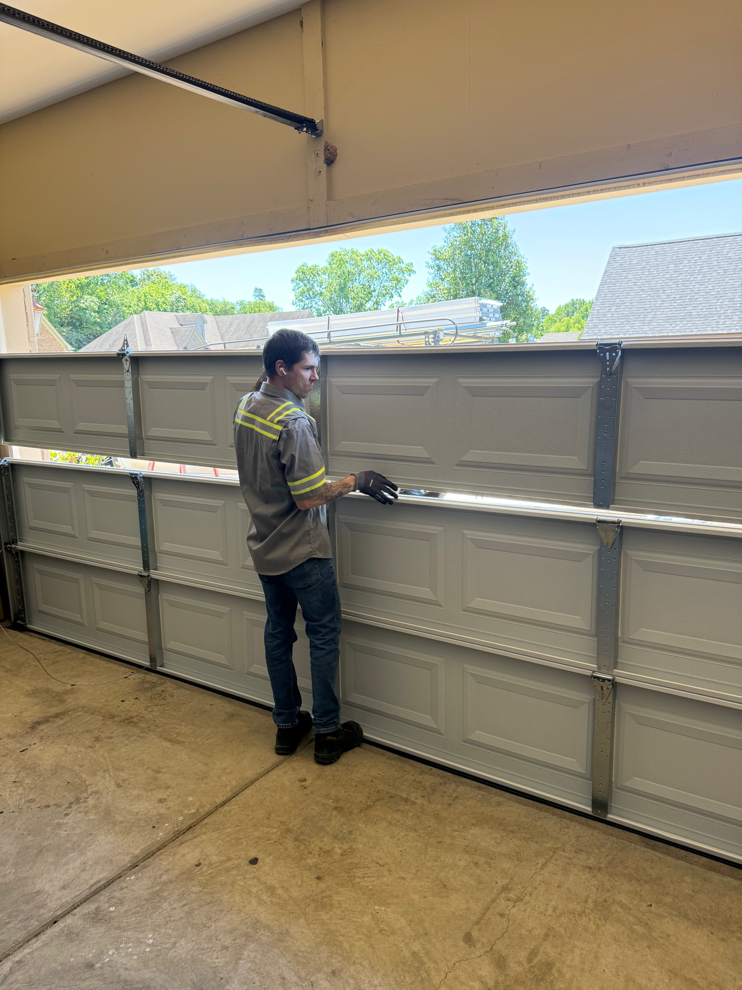new garage door installation